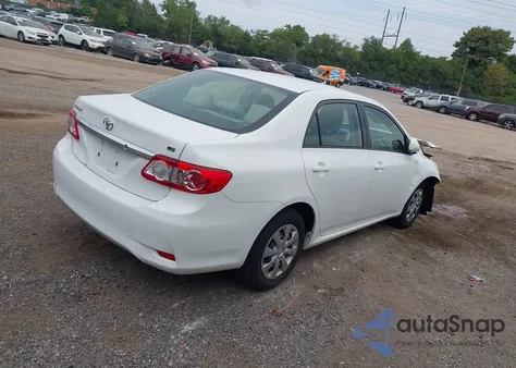 2011 Toyota Corolla Le from USA, damaged, VIN JTDBU4EE2B9134063